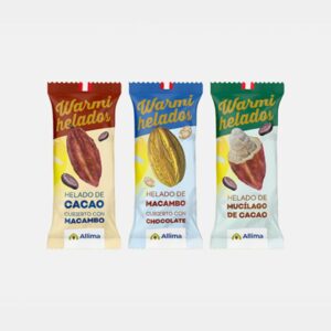 pack de PALETA/helado DE CACAO-MACAMBO-MUCÍLAGO | 300 GR